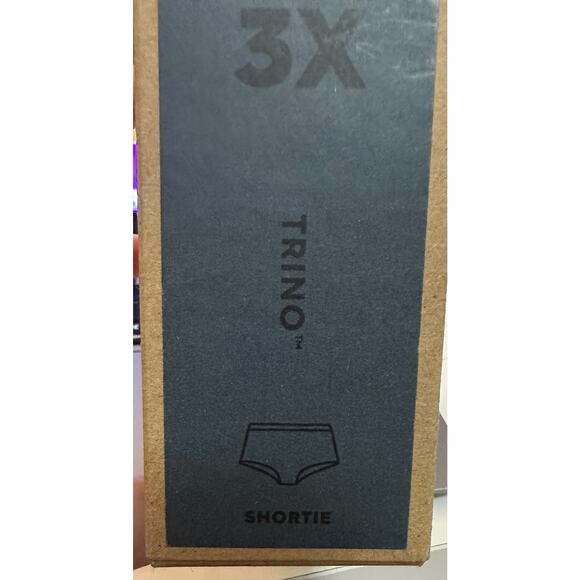 allbirds Women's Shortie Underwear Panties 'Storm' Size 3X New in Box - Picture 2 of 4